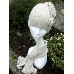 Rebecca Hat and Scarf  Knitting Pattern